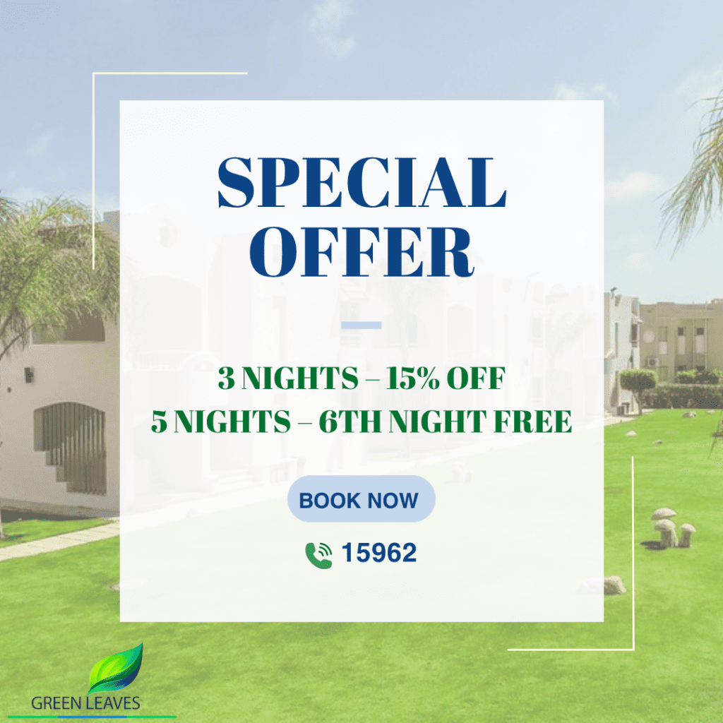 Book your summer escape at Green Leaves North Coast and enjoy our special offers until 20-07-2025.
